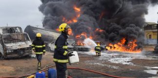 3 fire fighters injured in Abuja tanker explosion -FCT fire service
