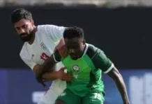 Super Eagles’ Simon, Adams fire Nigeria to 2–1 friendly win over Iran