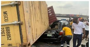 Commercial driver dies in vehicle collision at Cele axis, Lagos