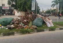 As the Lagos State Government continues to battle heaps of refuse across the city, residents on Thursday decried the indiscriminate dumping of waste along the corridor and median of Admiralty Way, Lekki Phase I.
