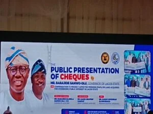 Sanwo-Olu pays N3.1bn compensation to 300 Lagos property owners
