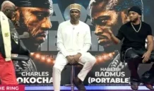 Celebrity Bout: Portable, Charles Okocha trade words at boxing face-off