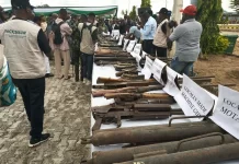 FG destroys 2,809 illicit arms, vows tougher action against traffickers