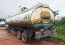 NSCDC impounds truck with 45,000 litres of suspected adulterated diesel in Anambra