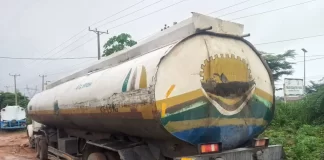 NSCDC impounds truck with 45,000 litres of suspected adulterated diesel in Anambra