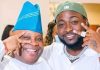 Davido celebrates uncle Adeleke’s Osun re-election