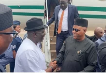 VP Shettima arrives Asaba for Delta economic, investment summit