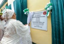 Education: First Lady reaffirms commitment to giving challenged girls second chance