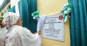 Education: First Lady reaffirms commitment to giving challenged girls second chance