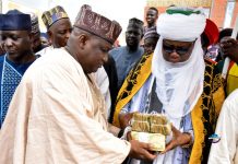 Yari doles out N163m, food items to victims, families of bandits attack in Zamfara