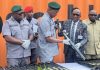 Customs hands over 399 seized rifles to small arms control centre