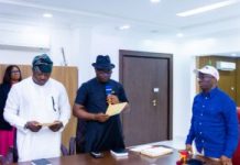 Okpebholo swears-in Osifo as Edo commissioner for education