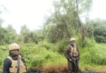 Navy discovers, deactivates suspected illegal crude oil infrastructure