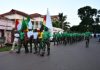 FHQ ESSMGB boosts troops’ fitness, camaraderie through route march