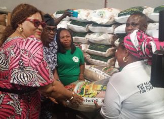 Emeka Offor Foundation donates 6,000 bags of rice to 3,000 widows in Anambra