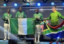 Commonwealth Fencing Championships: Nigeria finishes fourth