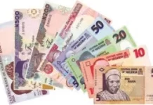 Naira recovers, gains N3.38 at official market