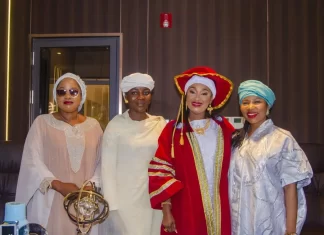 Queen Fashola-Macgregor honoured as global peace ambassador