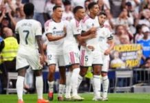 LaLiga: Madrid maintain perfect start with 4-0 win over Malaga