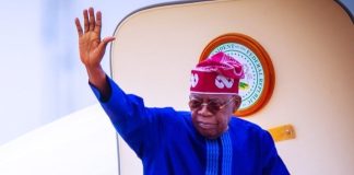 Tinubu departs Abuja for three-week vacation in Europe