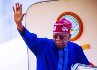 Tinubu departs Abuja for three-week vacation in Europe