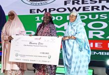 Wife of Adamawa governor empowers 1,200 vulnerable with N20m, other items