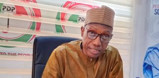 PDP rejects Goronyo’s resignation, says he ceased to be Chairman 9 months ago