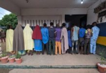 Kaduna Police rescue 2 victims, neutralise 4 kidnappers, arrest 12, recover arms