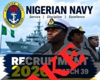 Navy dismisses circulating recruitment notice