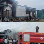 Fire guts Customs Western Marine Command office in Lagos