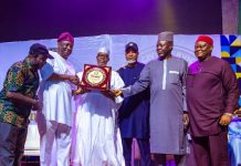 NCSU confers Shield Award on Tinubu for workers’ welfare