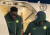Super Eagles arrive Bissau ahead of AFCON 2027 qualifier