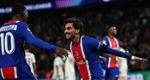 PSG start title defence with 6 goals, Arsenal win late at Napoli