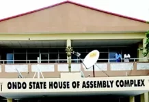 Ondo Assembly passes 2026 supplementary budget of N775.5bn