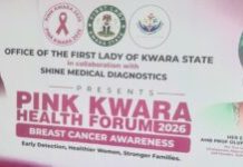 Breast Cancer: Kwara governor’s wife urges early detection