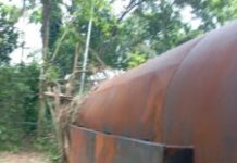 Navy uncovers illegal refining site, dismantles 3 storage tanks