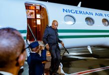 Shettima arrives in Ethiopia for nutrition leadership exchange forum