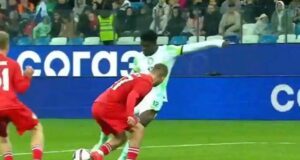 Depleted Super Eagles hold Russia to 3-3 draw