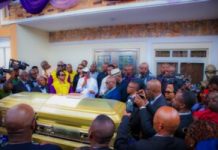 Okpebholo receives late Orbih’s remains at Benin Airport