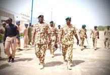 COAS urges troops to sustain offensive against terrorists, pledges better welfare