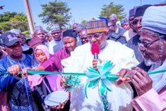 Gov. Idris flags off additional township road projects in 4 communities