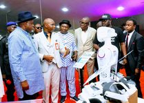 Diri unveils AI robotic tutors in Bayelsa medical varsity